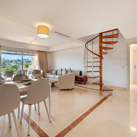 Ferienwohnung Nueva Andalucia Penthouse Marbella Exterior foto